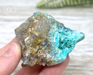 Shattuckite, Chrysocolla & Malachite Specimen - Namibia #19