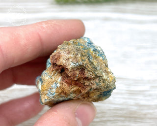 Shattuckite & Calcite Specimen - Namibia #15