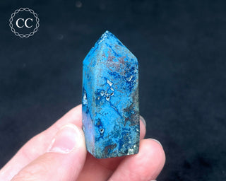 Chrysocolla & Shattuckite Tower #2