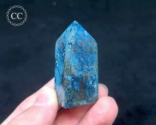 Chrysocolla & Shattuckite Tower #2