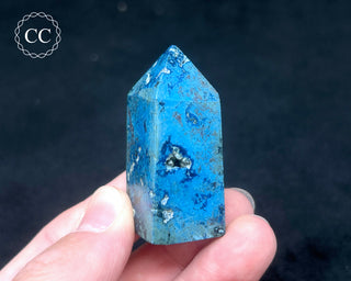 Chrysocolla & Shattuckite Tower #2