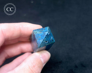 Chrysocolla & Shattuckite Tower #2