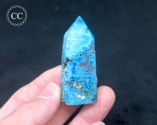 Chrysocolla & Shattuckite Tower #3