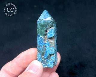 Chrysocolla & Shattuckite Tower #1