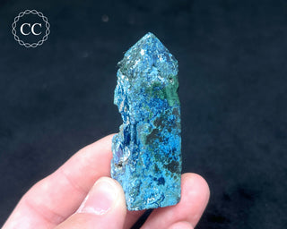 Chrysocolla & Shattuckite Tower #1