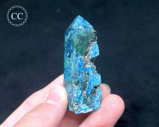 Chrysocolla & Shattuckite Tower #1