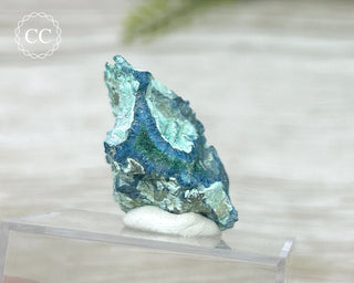 Shattuckite & Malachite Specimen - Namibia #5