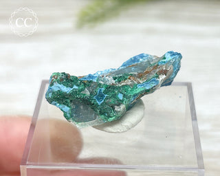 Shattuckite & Malachite Specimen - Namibia #2