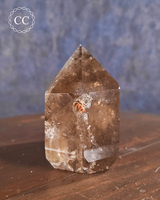 Smoky Lodolite Quartz Tower #3
