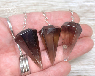 Smoky Quartz Pendulum