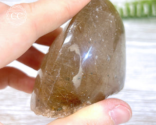 Smoky Rutilated Quartz Freeform #1