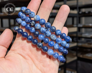 Sodalite 8mm Beaded Bracelet