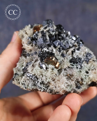 Sphalerite, Galena & Quartz - Bulgaria #14