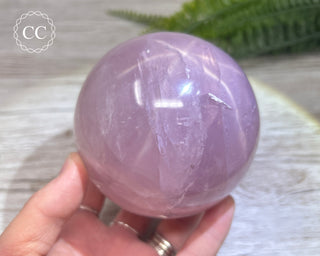 Star Rose Quartz Sphere #11