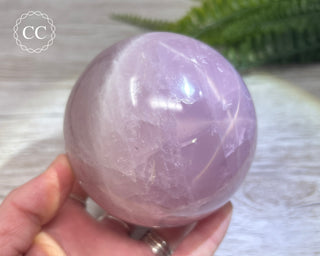 Star Rose Quartz Sphere #11