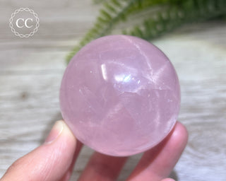 Star Rose Quartz Sphere #8