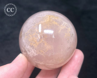 Star Rose Quartz Sphere #6