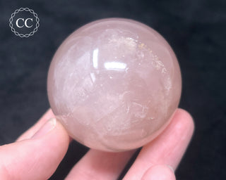 Star Rose Quartz Sphere #6