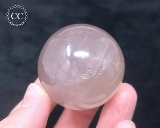 Star Rose Quartz Sphere #8