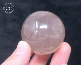 Star Rose Quartz Sphere #8