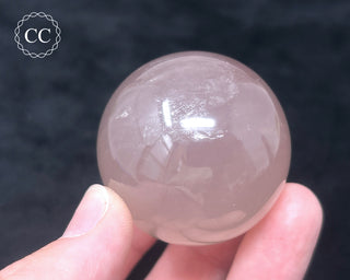 Star Rose Quartz Sphere #8