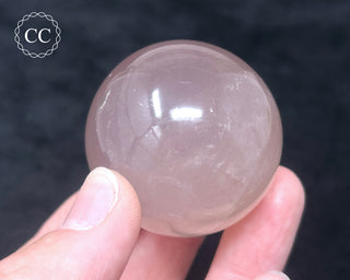 Star Rose Quartz Sphere #8