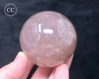 Star Rose Quartz Sphere #4