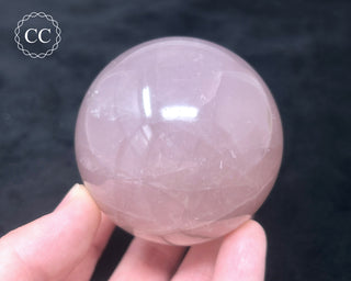 Star Rose Quartz Sphere #9