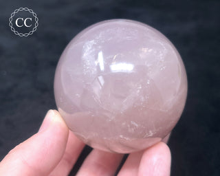 Star Rose Quartz Sphere #9