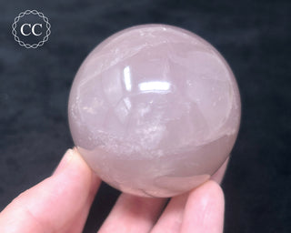 Star Rose Quartz Sphere #9