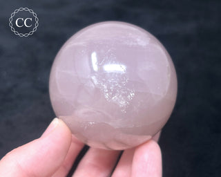Star Rose Quartz Sphere #9