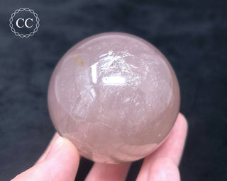 Star Rose Quartz Sphere #4