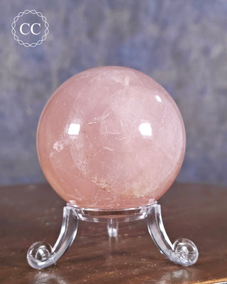 Star Rose Quartz Sphere #6