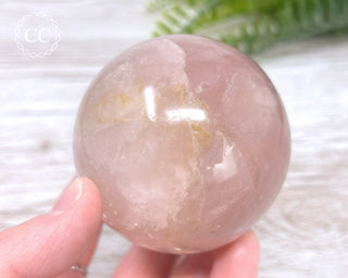 Star Rose Quartz Sphere #10