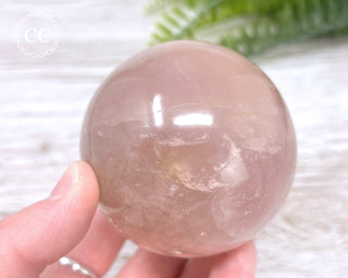 Star Rose Quartz Sphere #10