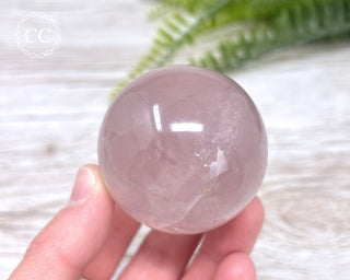 Star Rose Quartz Sphere #4