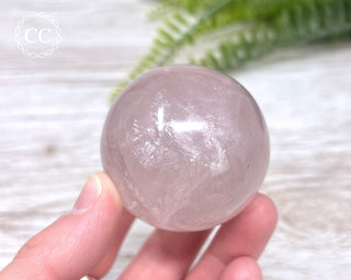 Star Rose Quartz Sphere #4