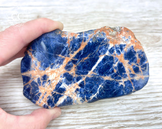 Sunset Sodalite Slice #1