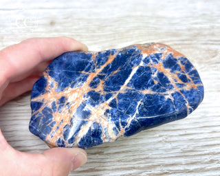 Sunset Sodalite Slice #1