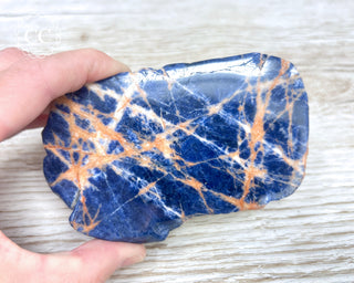 Sunset Sodalite Slice #1