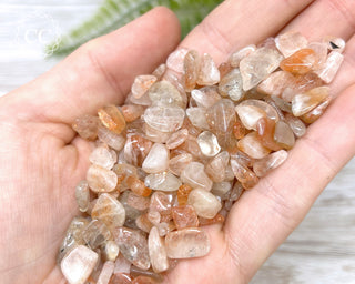 African Sunstone Crystal Chips 50g