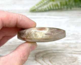 Sunstone Moonstone Palm Stone #1