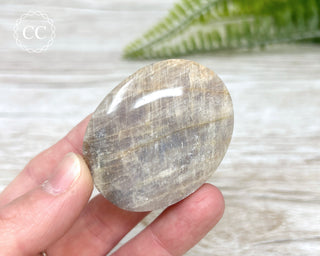 Sunstone Moonstone Palm Stone #7