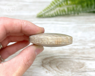 Sunstone Moonstone Palm Stone #7