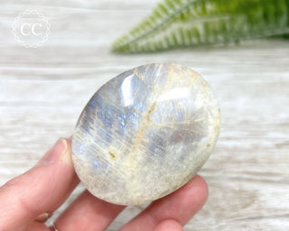 Sunstone Moonstone Palm Stone #8