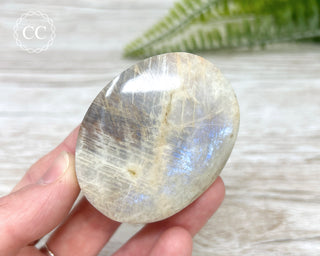 Sunstone Moonstone Palm Stone #8