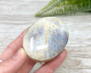 Sunstone Moonstone Palm Stone #8