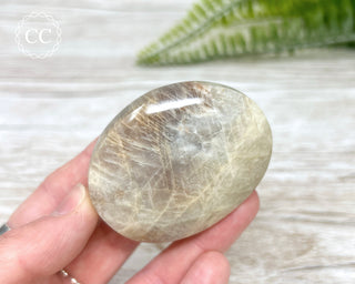 Sunstone Moonstone Palm Stone #8