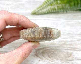 Sunstone Moonstone Palm Stone #8