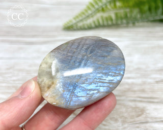 Sunstone Moonstone Palm Stone #9